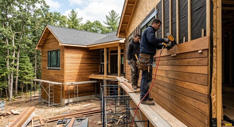Barn Siding Installation in Windham, ME