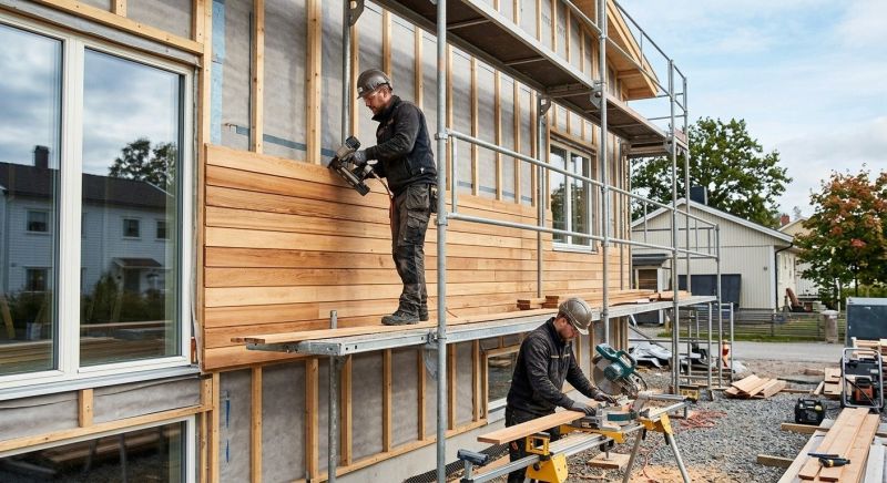 Barn Siding Installation in York, ME