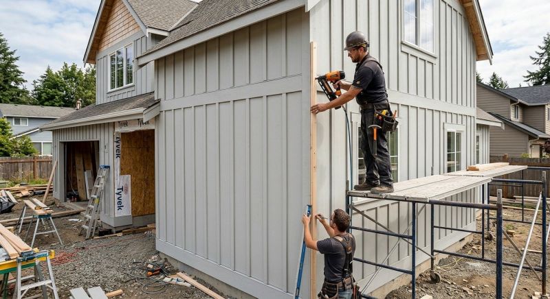 Batten Siding Installation in North Waterboro, ME
