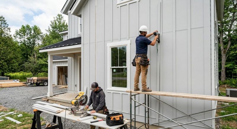 Batten Siding Installation in Saco, ME