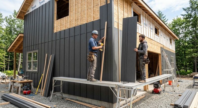Batten Siding Installation in Saco, ME