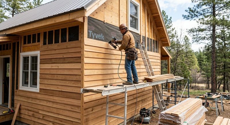 Cedar Siding Installation in Hollis Center, ME