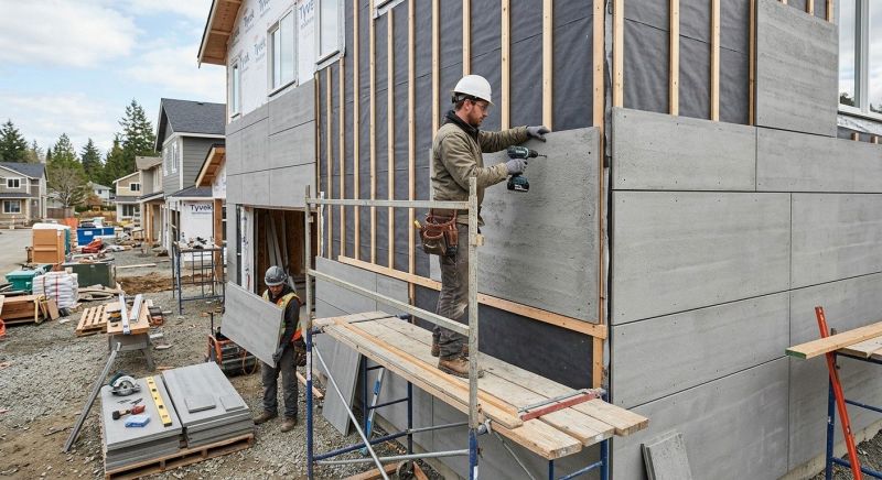 Cement Siding Installation in Cumberland County, ME