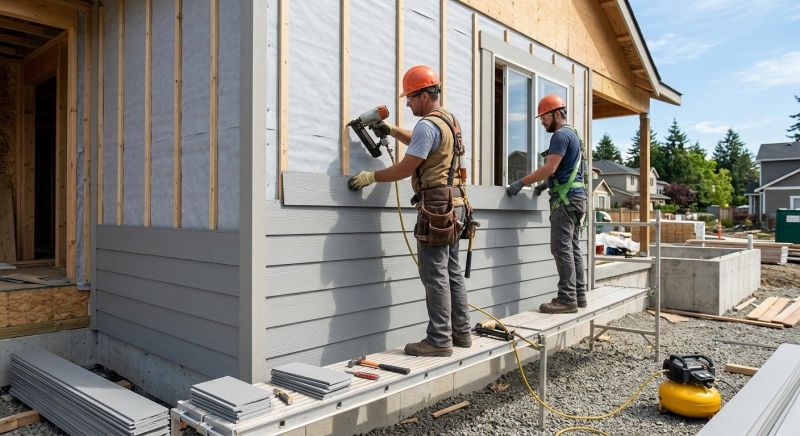 Cement Siding Installation in Cumberland County, ME
