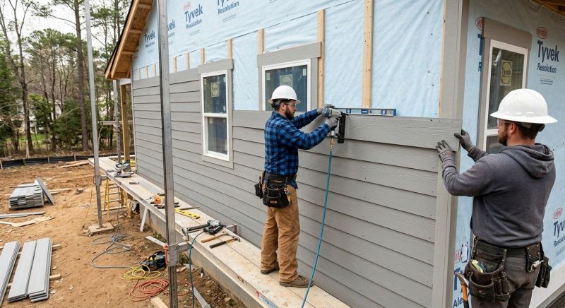 Cement Siding Installation in Biddeford, ME