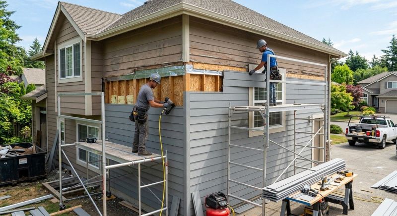 Cement Siding Replacement in Steep Falls, ME