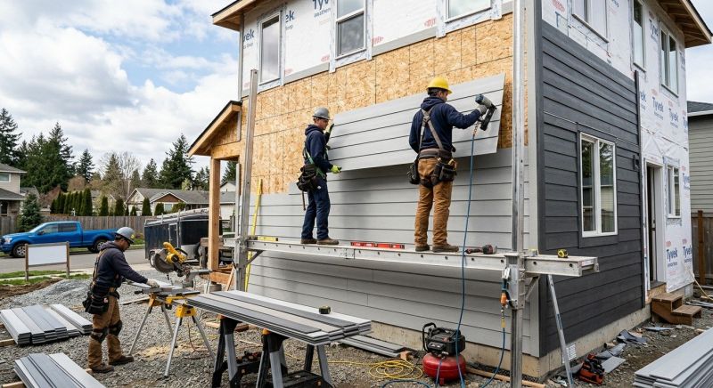 Cement Siding Replacement in Steep Falls, ME