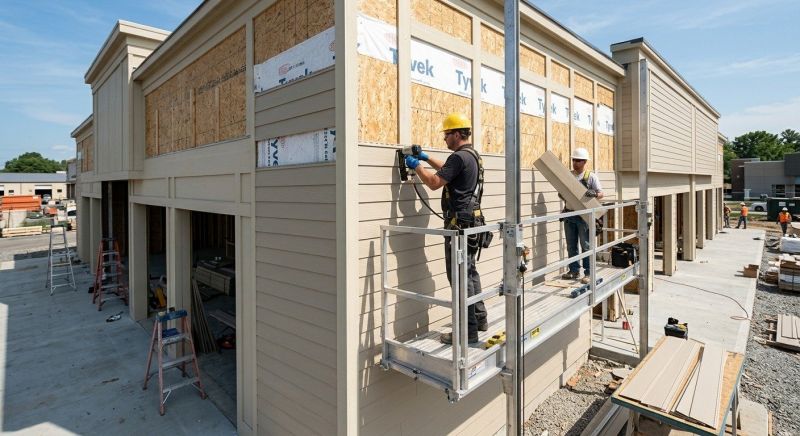 Commercial Siding Installation in Biddeford, ME