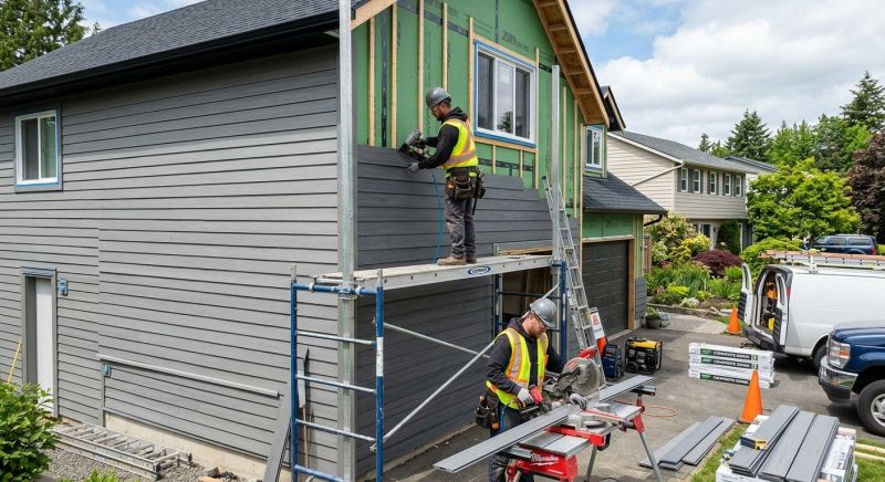 Composite Siding Installation in Gorham, ME
