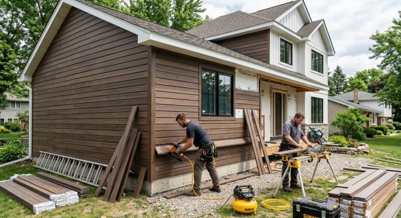Composite Siding Installation in Scarborough, ME