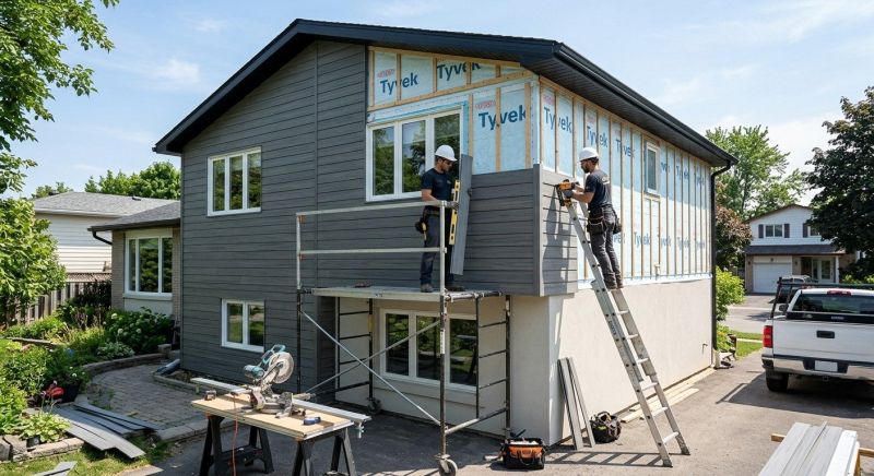 Engineered Siding Installation in North Waterboro, ME