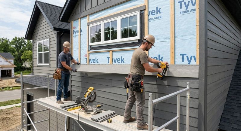Engineered Siding Installation in Steep Falls, ME