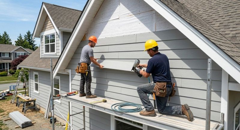 Fiber Cement Installation in Acton, ME