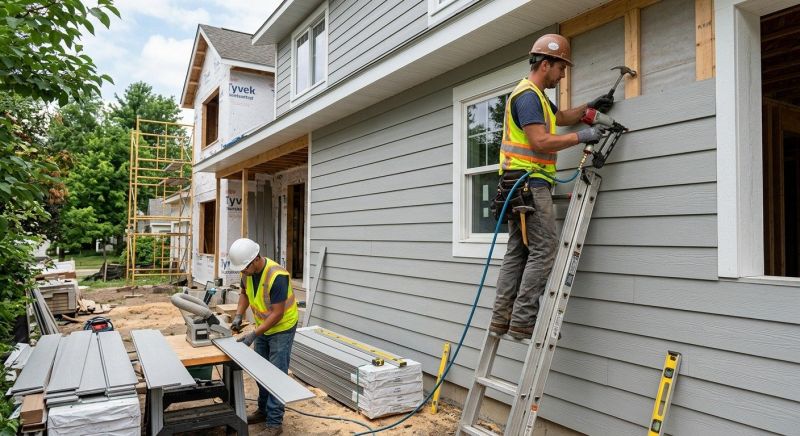 Fiber Siding Installation in Buxton, ME