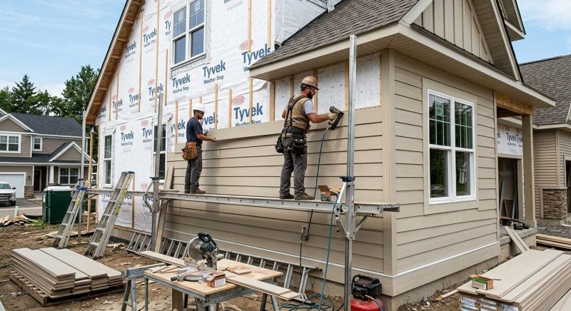 Fiber Siding Installation in Buxton, ME