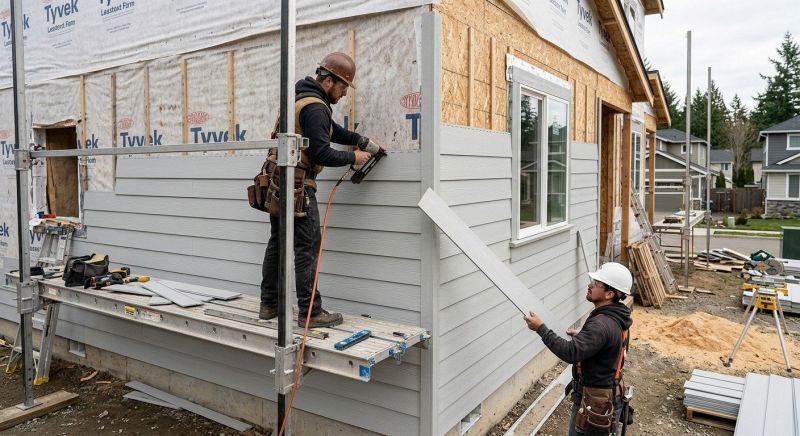 Fiber Siding Installation in Gorham, ME