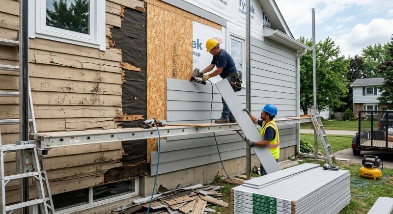 Fiber Siding Installation in Gorham, ME