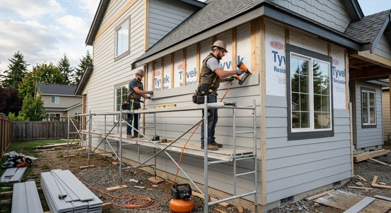 Fiber Siding Installation in Limington, ME