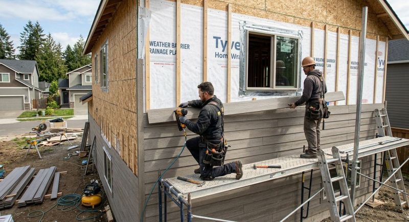 Fiber Siding Installation in Scarborough, ME