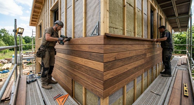 Hardwood Siding Installation in Limerick, ME
