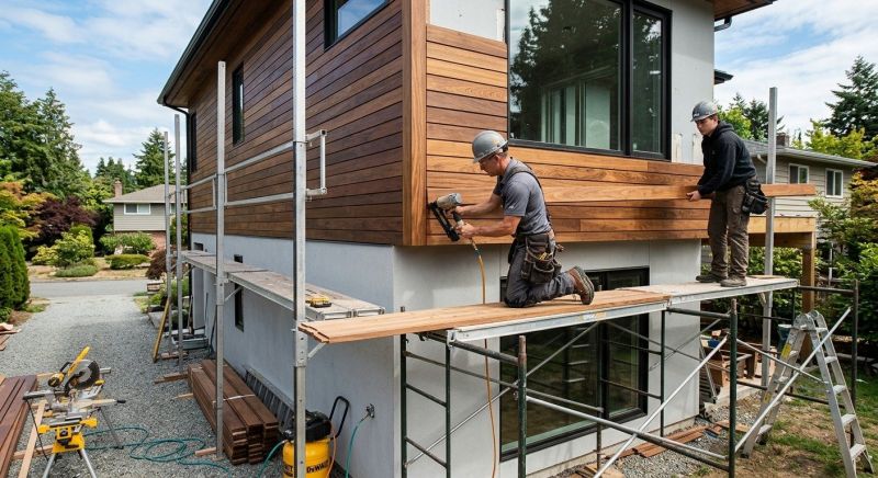 Hardwood Siding Installation in Limington, ME