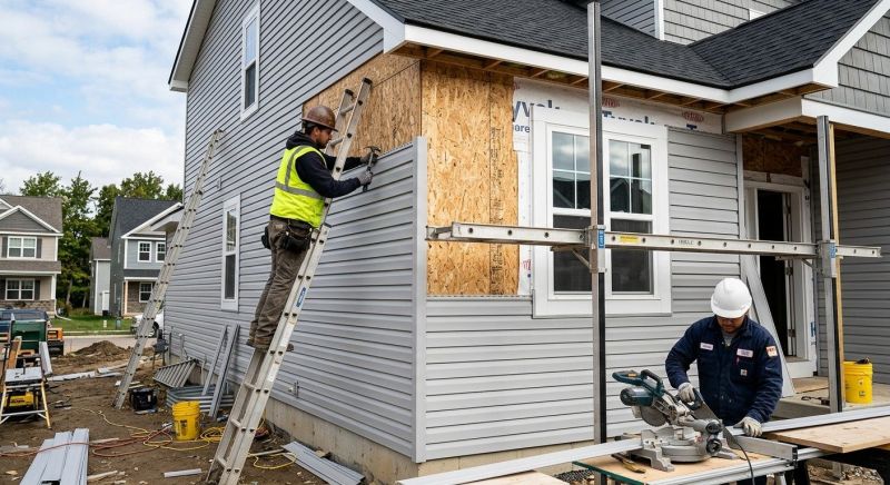 House Siding Installation in Steep Falls, ME