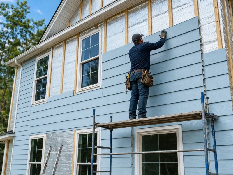 Insulated Siding Installation in Long Island, ME