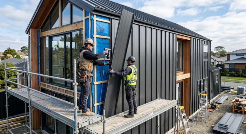 Metal Cladding Installation in Biddeford, ME