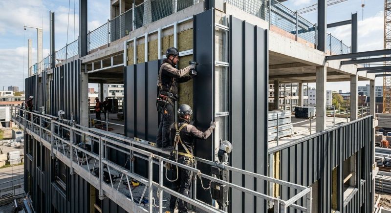 Metal Cladding Installation in Biddeford, ME