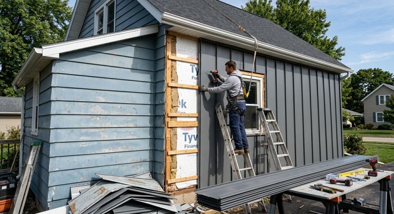 Metal Siding Installation in Long Island, ME