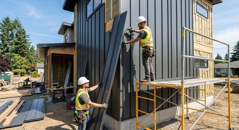 Metal Siding Installation in Waterboro, ME