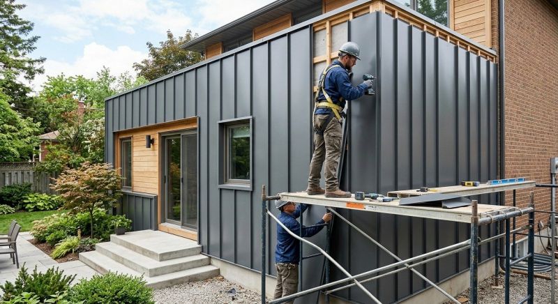 Metal Siding Replacement in Gorham, ME