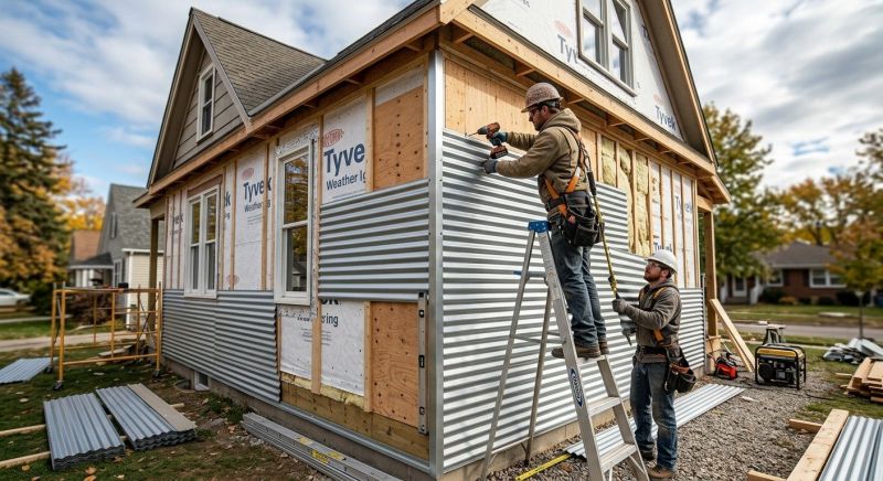 Metal Siding Replacement in Lebanon, ME