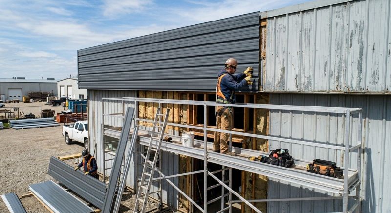 Metal Siding Replacement in Old Orchard Beach, ME