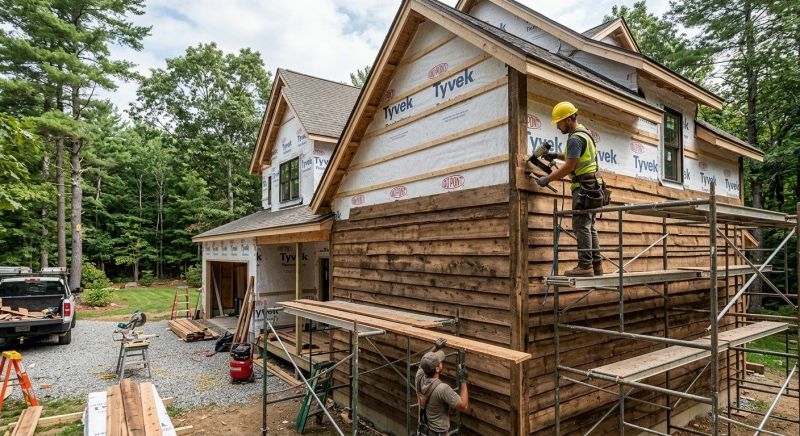 Rustic Siding Installation in Biddeford, ME