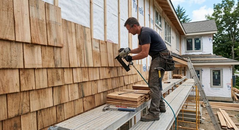 Shake Siding Installation in Biddeford, ME