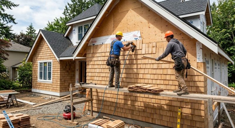 Shake Siding Installation in Biddeford, ME
