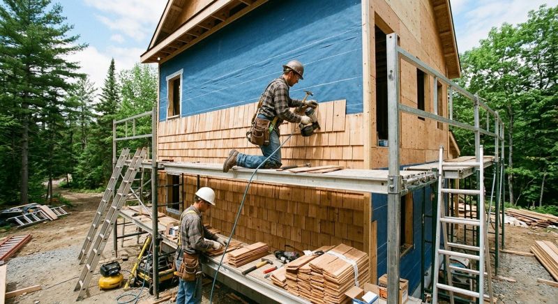 Shake Siding Installation in Biddeford, ME