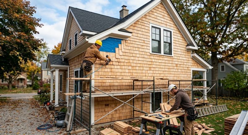 Shake Siding Installation in Limerick, ME