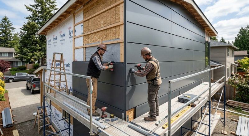 Tin Siding Installation in Biddeford, ME