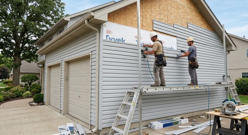Vinyl Siding Installation in Acton, ME