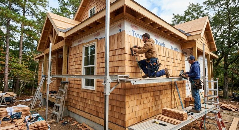 Wood Siding Installation in Buxton, ME