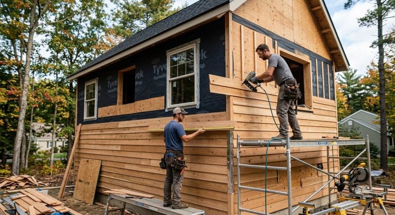Wood Siding Installation in Ogunquit, ME