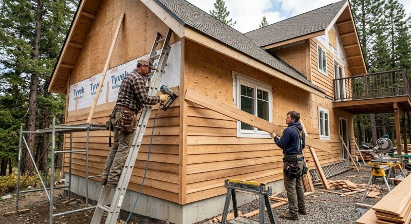 Wood Siding Installation in Steep Falls, ME