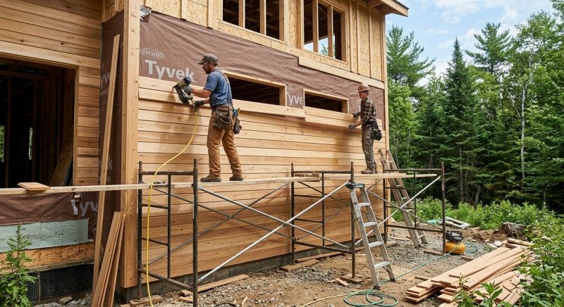 Wood Siding Installation in Windham, ME