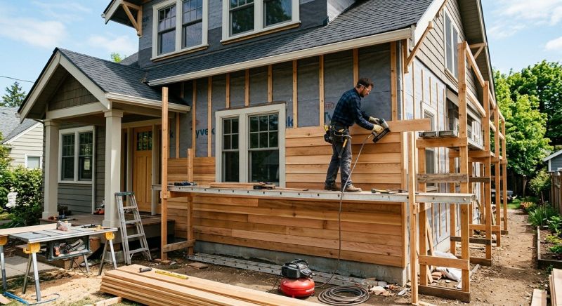 Wood Siding Replacement in Buxton, ME