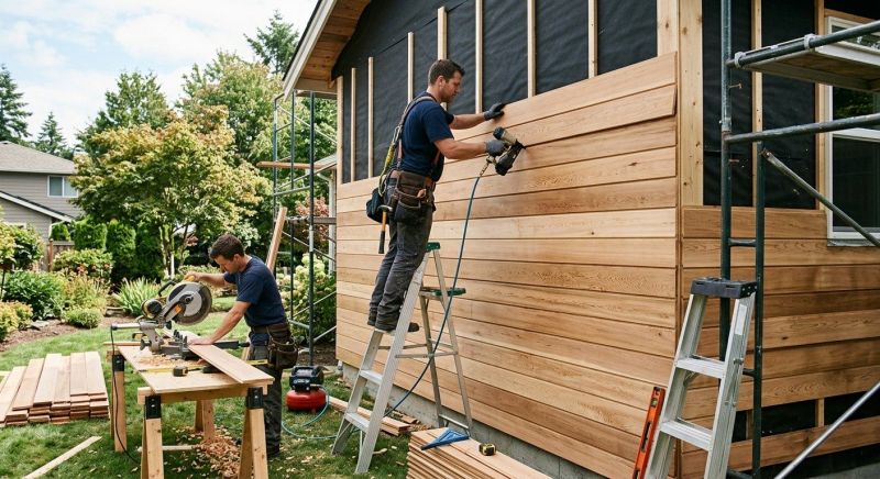Wood Siding Service in Steep Falls, ME